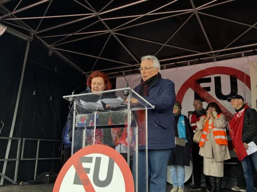 ΓΣΕΕ στο Στρασβούργο: Όχι στην υποβάθμιση της εργασίας στο βωμό της ανταγωνιστικότητας, διορθώστε ή αλλάξτε το 28ο εταιρικό καθεστώς