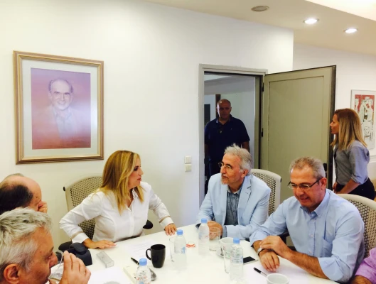 ΔΗΛΩΣΗ ΤΟΥ ΠΡΟΕΔΡΟΥ ΤΗΣ ΓΣΕΕ ΜΕΤΑ ΤΗ ΣΥΝΑΝΤΗΣΗ ΤΗΣ ΣΥΝΟΜΟΣΠΟΝΔΙΑΣ ΜΕ ΤΗΝ ΠΡΟΕΔΡΟ ΤΟΥ ΠΑΣΟΚ