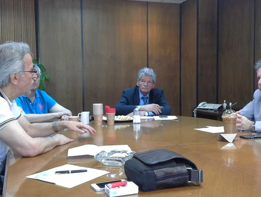 ΔΗΛΩΣΗ ΤΟΥ ΠΡΟΕΔΡΟΥ ΤΗΣ ΓΣΕΕ  ΜΕΤΑ ΤΗ ΣΥΝΑΝΤΗΣΗ ΜΕ ΤΗ ΝΕΑ ΗΓΕΣΙΑ ΤΟΥ ΥΠΟΥΡΓΕΙΟΥ ΕΡΓΑΣΙΑΣ