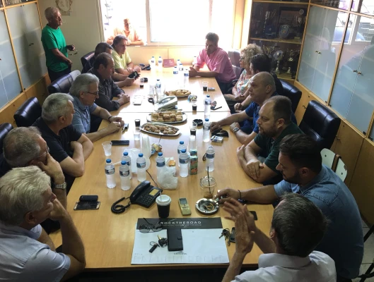 ΟΛΟΙ ΣΤΟ ΑΥΡΙΑΝΟ ΣΥΛΛΑΛΗΤΗΡΙΟ ΣΤΗ ΘΕΣΣΑΛΟΝΙΚΗ ΣΥΝΑΝΤΗΣΗ ΓΣΕΕ-ΕΚΘ ΜΕ ΕΡΓΑΖΟΜΕΝΟΥΣ ΤΗΣ ΕΛΒΟ