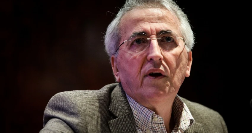 Ο πρόεδρος της Γ.Σ.Ε.Ε. μετά τη συνάντηση των κοινωνικών εταίρων για την υπογραφή νέας Εθνικής Γενικής ΣΣΕ