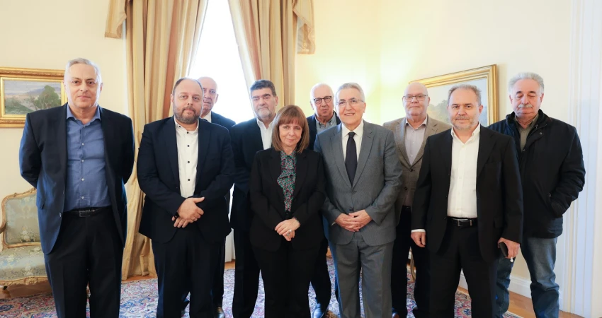 Δήλωση Προέδρου ΓΣΕΕ μετά τη συνάντηση του Προεδρείου της Συνομοσπονδίας με την Πρόεδρο της Δημοκρατίας